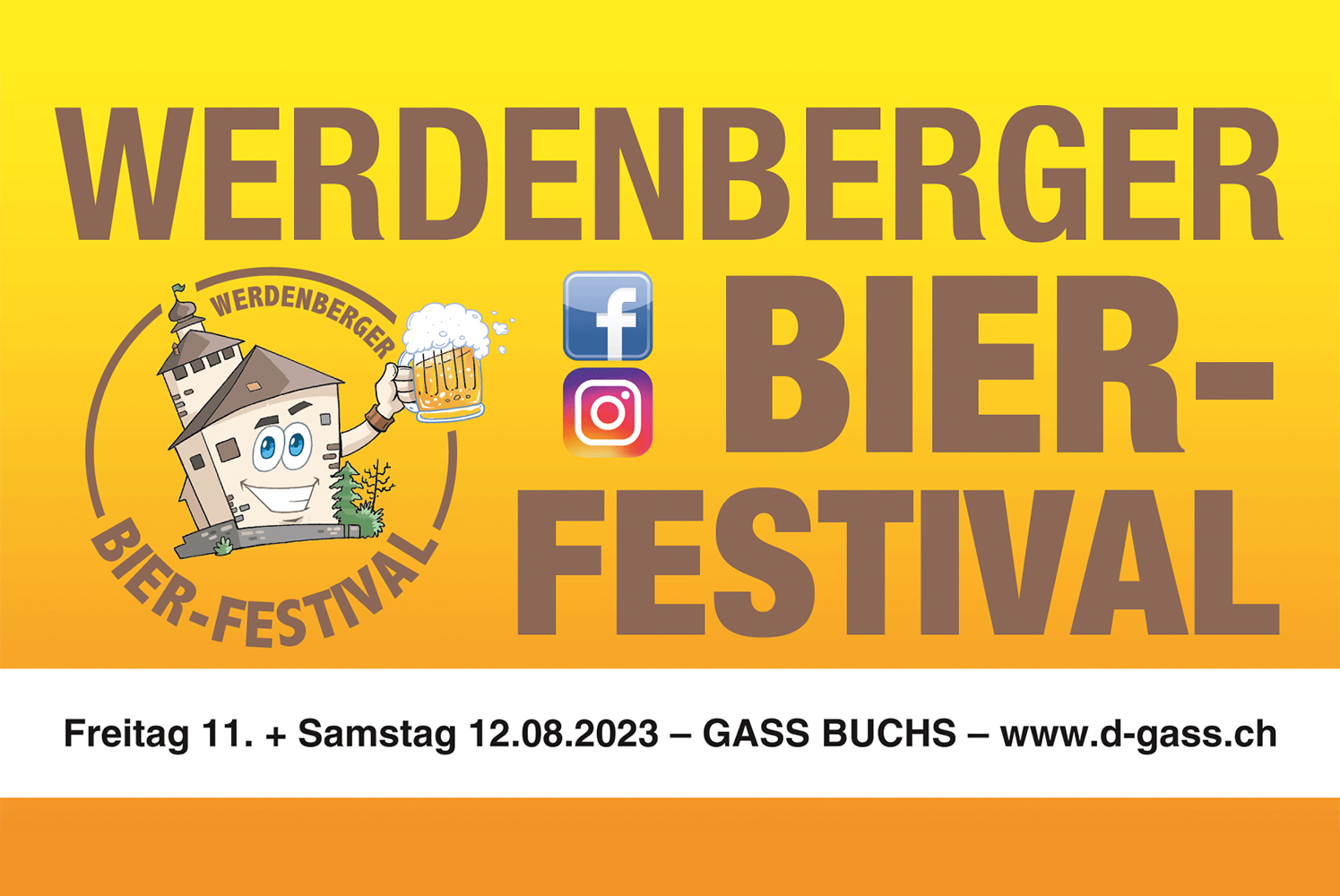 Werdenberger Bierfestival 2023 - Werdenberger Bierfestival 2023